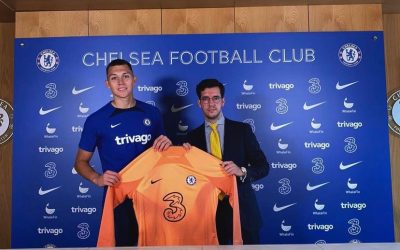 Gabriel Slonina firma por el Chelsea FC
