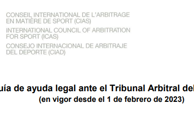 Preguntas y respuestas sobre el Fondo de Ayuda Legal para el Fútbol del TAS