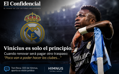 Himnus en El Confidencial a cuenta de la renovación de Vinicius por el Real Madrid
